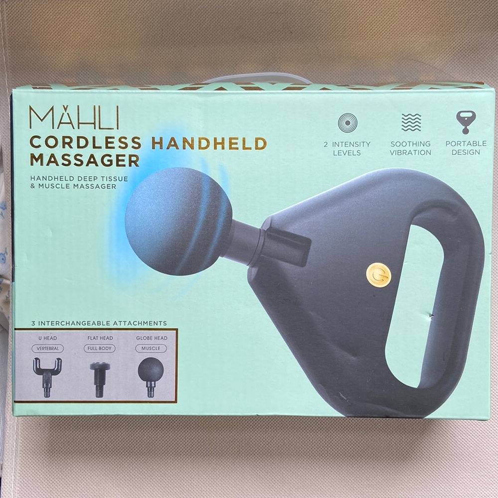 Mahli cordless handheld massager